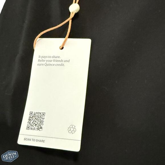 Quince Men’s Performance Stretch Dress/Work Pant- Slim Fit / Black / 32x30 – NWT - Picture 8 of 11